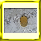 Blank Brass Disc 20mm Round 2mm Thick Code D/0001